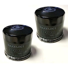 NEW SUZUKI OEM OIL FILTER 16510-07J00 (2-PACK) GSXR BOULEVARD HAYABUSA KINGQUAD VSTROM EIGER KATANA SV INTRUDER