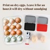 Egg Dater Kit with Date Stamp and Ink Pads for