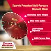Virginia Abrasives 425-07831 1pc- 14" Sparkie Premium Diamond Blade High