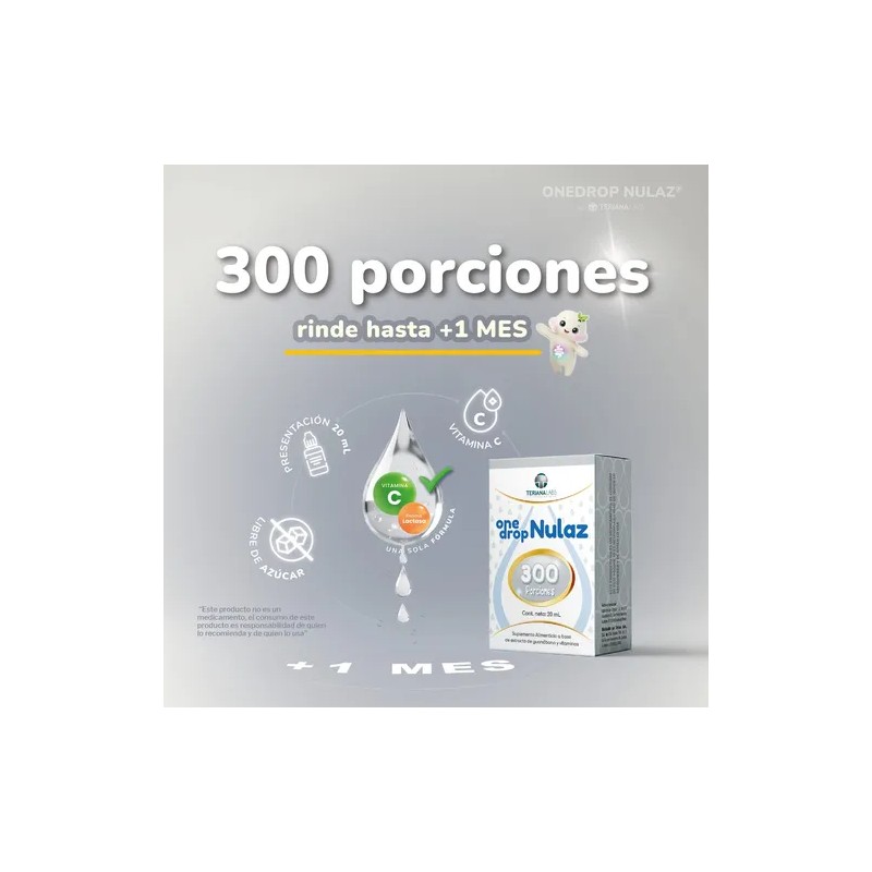Vitamina Onedrop Nulaz | Gotas | Frasco 20 Ml |