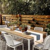 KIOVINO Caminos de Mesa Trenzado a Rayas con borlas, Camino