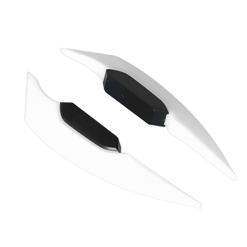 1 Pair Motorcycle Winglets, Universal Aerodynamic Wing Spoiler for Motorcycle,