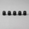 CHENLONB 5pcs Aluminum Alloy Shift Knob Adapter with Inner Screw