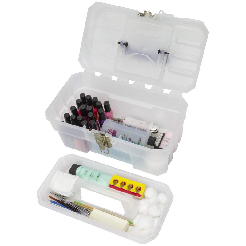 Akro-Mils 09514CFT ProBox 14-Inch Plastic Art Supply, Craft or Medical