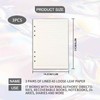 PLATEYTR 135 Sheets A5 Lined Paper, 6 Holes A5 Refill