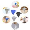 Foldable Funnel Mini Folding Funnel Set Expandable Funnel 4-Piece 4