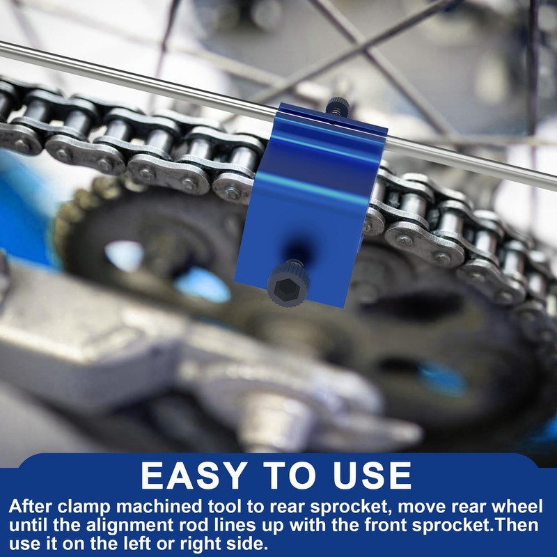 SPEPY Motorbike Chain Alignment Tool Quick Accurate Repair Accessories Tool