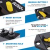GLOSO Circuit Breaker 30A Marine Panel Mount Automotive RV E9F