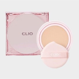 Clio 클리오킬커버메쉬글로우쿠션 3호리넨 본품+리필 얇게커버 Clio Kill Cover Mesh Glow Cushion 3 Linen Refill Included Thin Cover [3 Horizen or 3 Hori Nen]