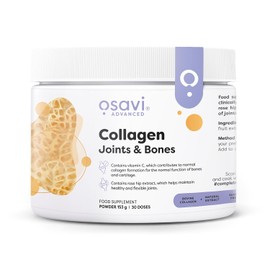 Osavi Collagen Joints & Bones – 153 g Powder | FORTIBONE® Collagen Peptides & Rose Hip Extract for Joint Mobility, Bone Health, Bone Density, Flexibility & Collagen Formation with Vitamin C