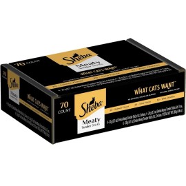 Unbranded Sheba Treats Cat Meaty Sticks Variety Pack, 70 Count