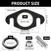 BIVYAX 1 Set Exhaust Gasket for Yamaha 2T 50cc Scooter,