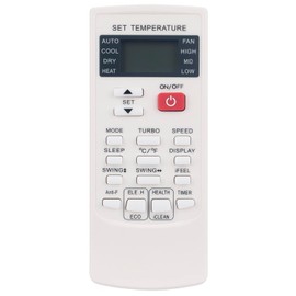 YKR-H/102E YKR H/102E Replacement Air Conditioner Remote Control fit for AUX Air Conditioner AC A/C Remote Control YKR-H/002E YKR-H/006E YKR-H/101E