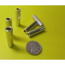 Basic Aluminum Metric Spacer, M4 Screw, 8mm OD x 4.2mm ID x 30 mm Length, 6 pcs