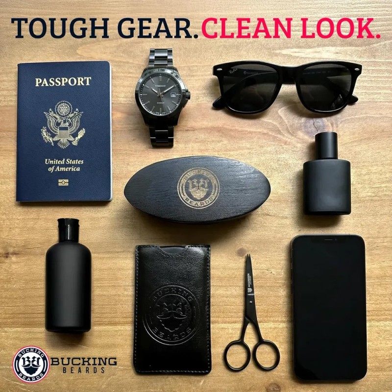 Kit De Cuidado De Barba Para Hombres: Kit Completo Con