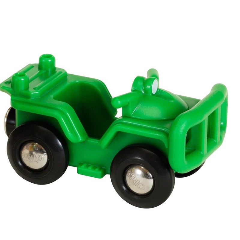 BRIO 33798 - Waldarbeiter Quad, bunt