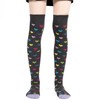 Mysocks Unisex over-the-knee socks made of extra fine combed cotton,