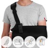 Arm Sling Shoulder, Adjustable Arm Loop with Breathable Mesh, Arm