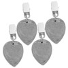 LIFKOME 4Pcs Decorative Tablecloth Weights with Clip Elegant Stone Hangers