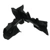 VINGTAINE H-300 Fluttering Scarf, Ribbon, Banana Clip, Hair Clip, Black