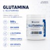 Glutamina Monohidrato 500 g | 100 porciones 100% pura Libre