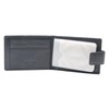 Esquire Logo Card Holder Leather 10,5 cm schwarz