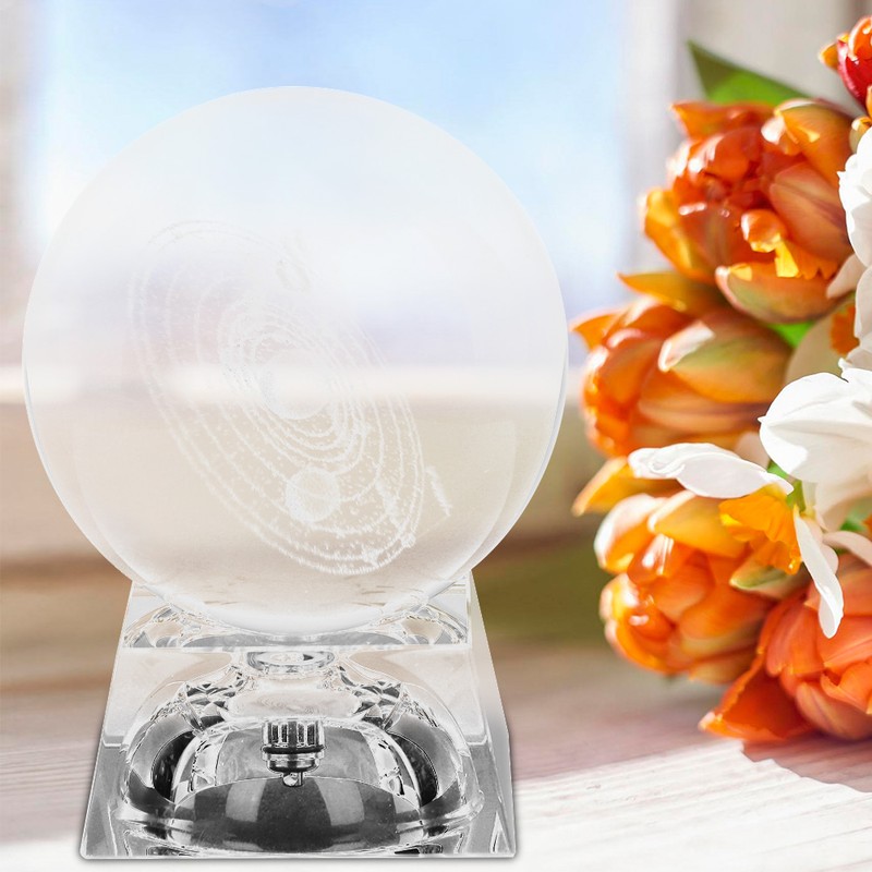 K9 Crystal Photography Prop Decoration Art Decor Crystal Ball with