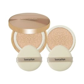 Sooryehan Spot Cover Ampoule Cushion No. 21 Original + Refill / 수려한 기미 커버 앰플 쿠션 21호 본품+리필