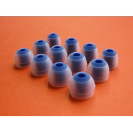 12pcs (CL-BL)- S/M/L Replacement Set Earbuds Eartips Compatible with Plantronics Backbeat Go 3 Wireless in Ear Earphones Headphones