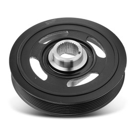A-Premium Engine Harmonic Balancer Crankshaft Pulley Compatible with Honda CRV 2007-2014, Accord 2008-2012, Crosstour 2012-2015 & Acura TSX 2013-2014, DOHC L4 2.4L, Replace# 13810R40A01, 13810RZA008