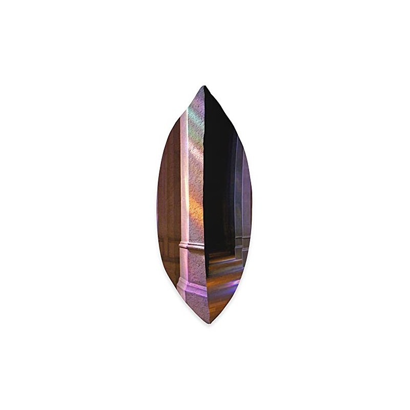 Carpe Cranium Cathedral Light, Color from Stained Glass Falling on