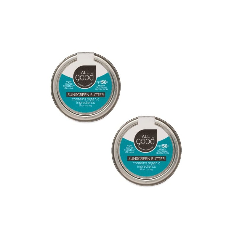 All Good - Organic Sunscreen Butter - Zinc Oxide -