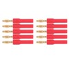 10Pcs Banana Plug 4.0mm Male to 2mm Female Connector 30V