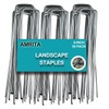 AMRITA Stakes for Garden Hose 30 Pack，Galvanized Soaker Hose Grounding