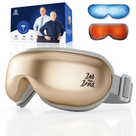 BOB AND BRAD Eye Massager with Heat and Cooling, Birthday Christmas Gifts for Women Men Her Him, EyeOasis 3 Eye Mask for Migraines, Heated Face Massager for Dry Eyes Strain Relief Improve Sleep