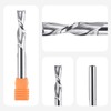 SpeTool 8 mm Shank Down Cut Spiral Router Bit, 8