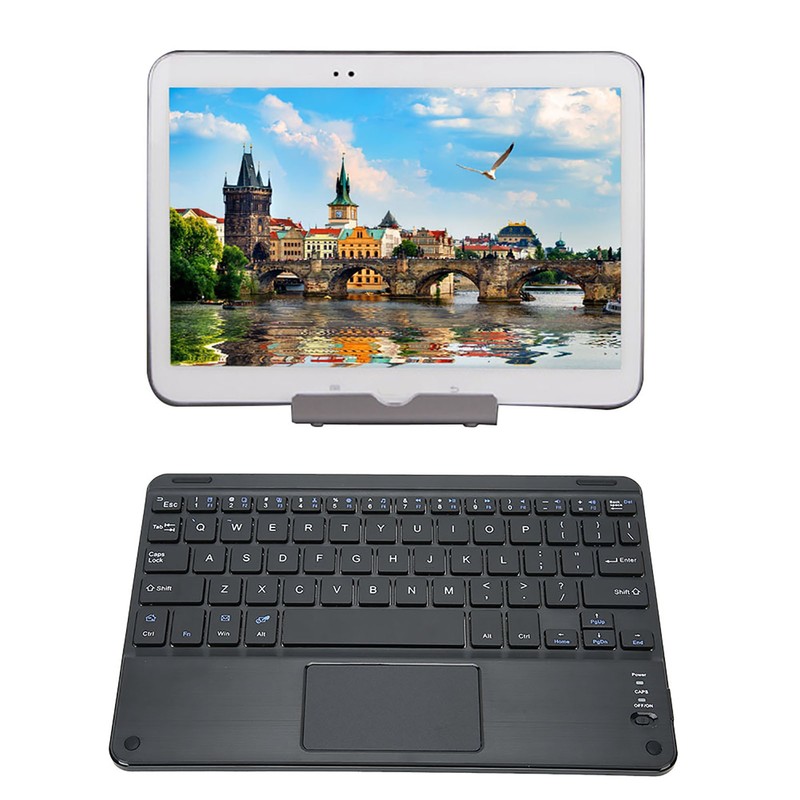 Scissors Feet Design Bluetooth Touchpad Keyboard Power Saving Laptop Bluetooth