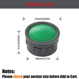 JPESYGFDK Pack of 20 Tap Strainer Tap Aerator with 20 Piece Seal Tap Filter Tap Limiter Bathroom Accessories Filter Inserts Tap Replacement Parts Apply for Bathroom Kitchen