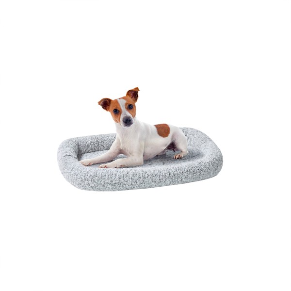 Friends Forever Bolster Dog Crate Mat 30 Inch, Washable Dog