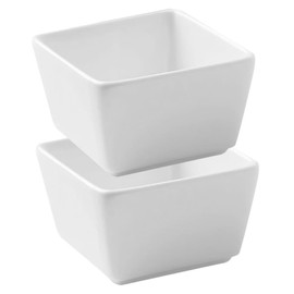 GRIRIW 2pcs Dipping Bowls Small Appetizer Dishes for Sauces Soy Ketchup More Easy to Clean Kitchen Condiment Cups for Home Restaurant Use