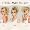 Sofeiyan Hairpiece with Clip, Hairpiece Braid with Flexible Wire for