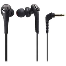 オーディオテクニカ SOLID BASS インナーイヤーヘッドホン ブラック ATH-CKS550 BK