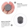 COHEALI 4Pcs Carbon Fiber Speaker Isolation Pads Shockproof Base for