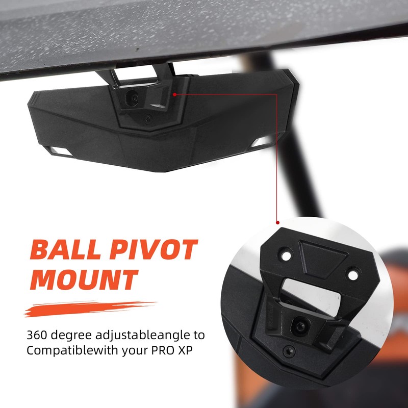 RZR PRO XP Rear View Mirror, Esploratori UTV Center Race