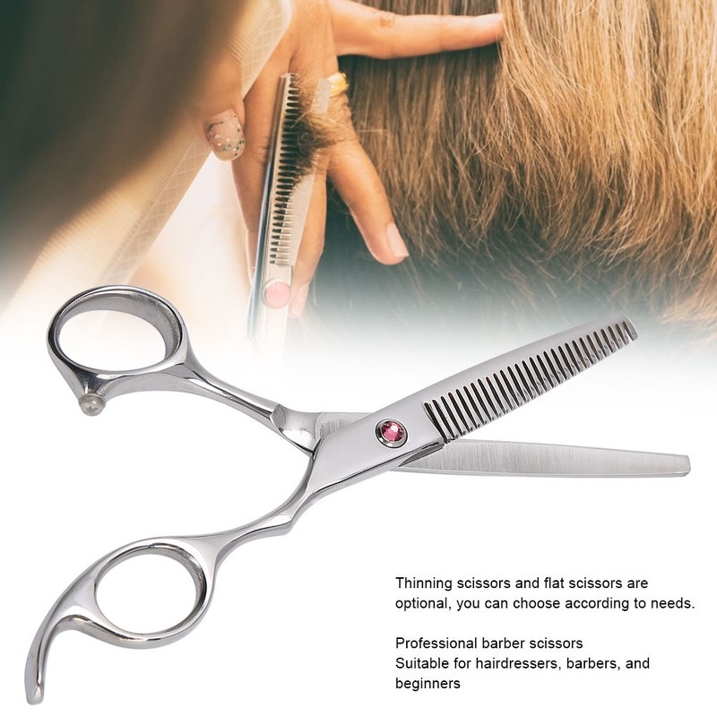 Professional Stainless Steel Hairdressing Scissors Salon Hair Trimming Cutting ScissorsThinning