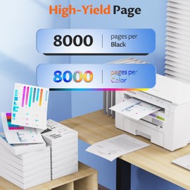 522 Ink Refill Bottles Replacement for ET-2800 ET-2400 ET-4800 522 Ink Bottles for Eco tank ET2800 ET2400 ET4800 ET-2803 ET2803 ET-2720 ET-4700 ET-4810 ET-2840 2800 2400 4800 2803 2720 Printer 4 Pack