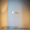 Black Box Buzz Brass Door and Room Plate, STAFF ONLY,