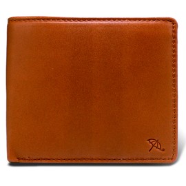Arnold Palmer APS-3312 Bi-Fold Wallet, Men's, Net Billfold Sheepskin, Sheepskin, Tan