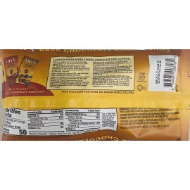 Lily's LILYS DARK CHOCOLATE STEVIA SWEETENED Premium Baking Morsel Chips 9 oz Bag