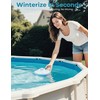 Poolacc Winter Closing Kit for Pool Closing – Treats Up